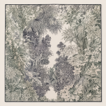 Verdant Reverie Silk Scarf